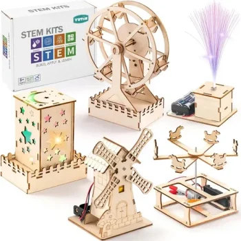 Crafted Wooden Model